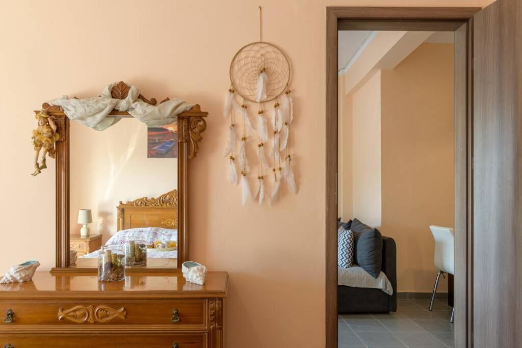 Bright Newly Renovated Apt Near Beach & Center+Ac Anemomylos Extérieur photo
